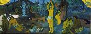 Paul Gauguin Where Do We Come From What Are We Where Are We Going oil painting on canvas